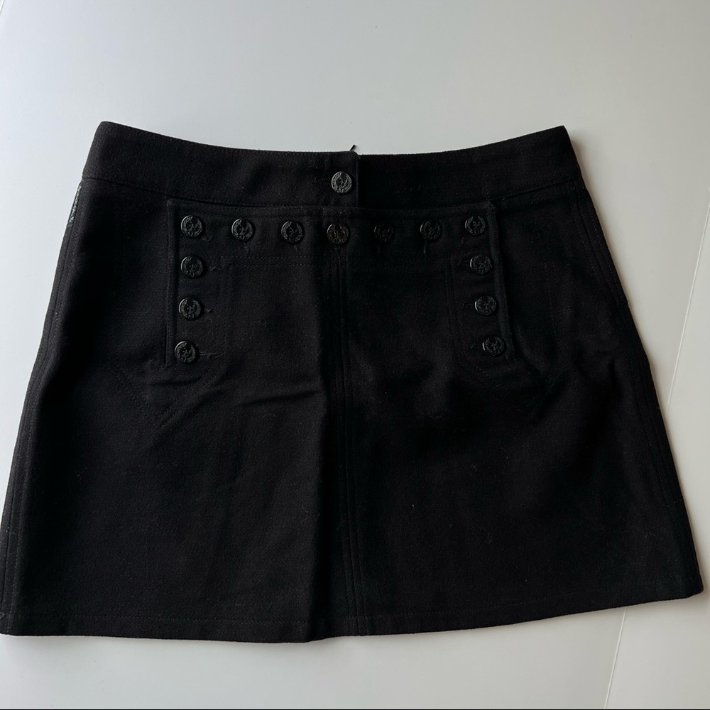 Armani Mini Black Skirt - Size 8